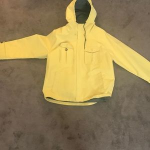 Express Water Resistant Coat In Yellow